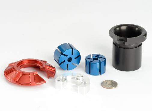 multi-axis machined components