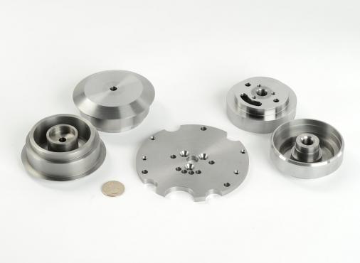 cnc machined steel components