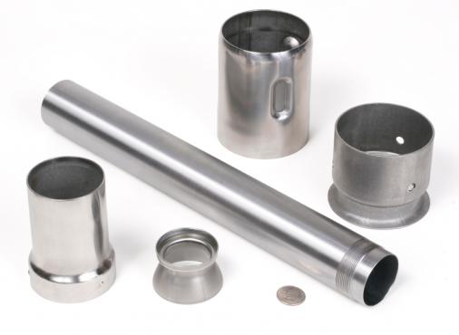 stainless steel exhaust components